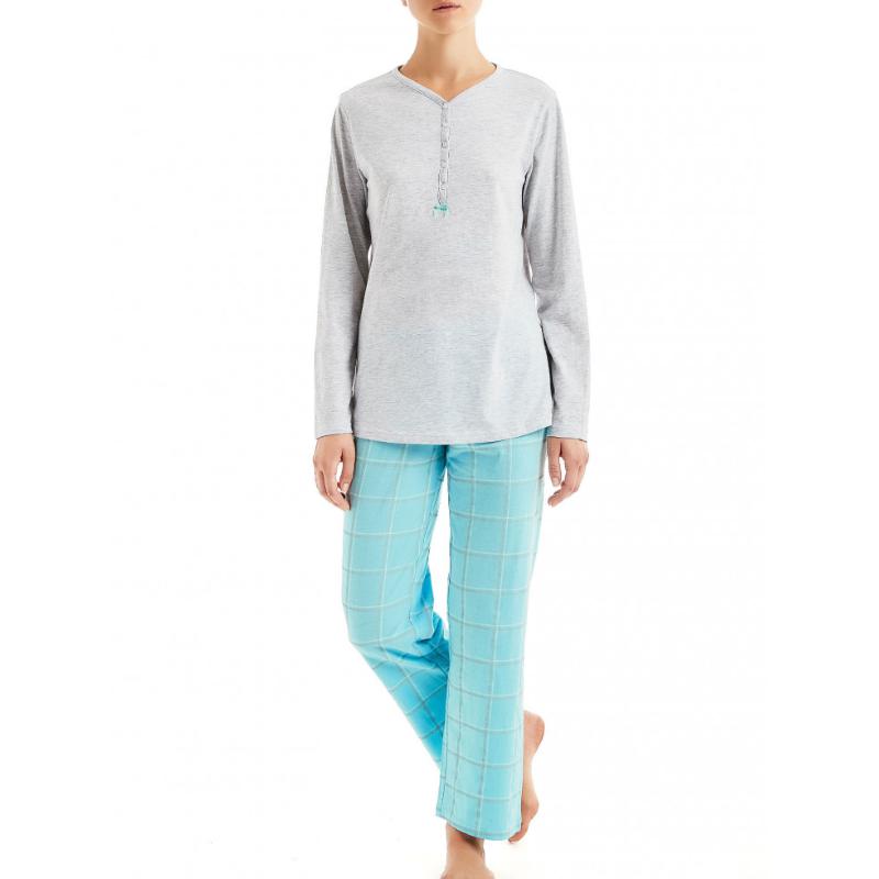 PIGIAMA DONNA RAGNO COTONE D890N1