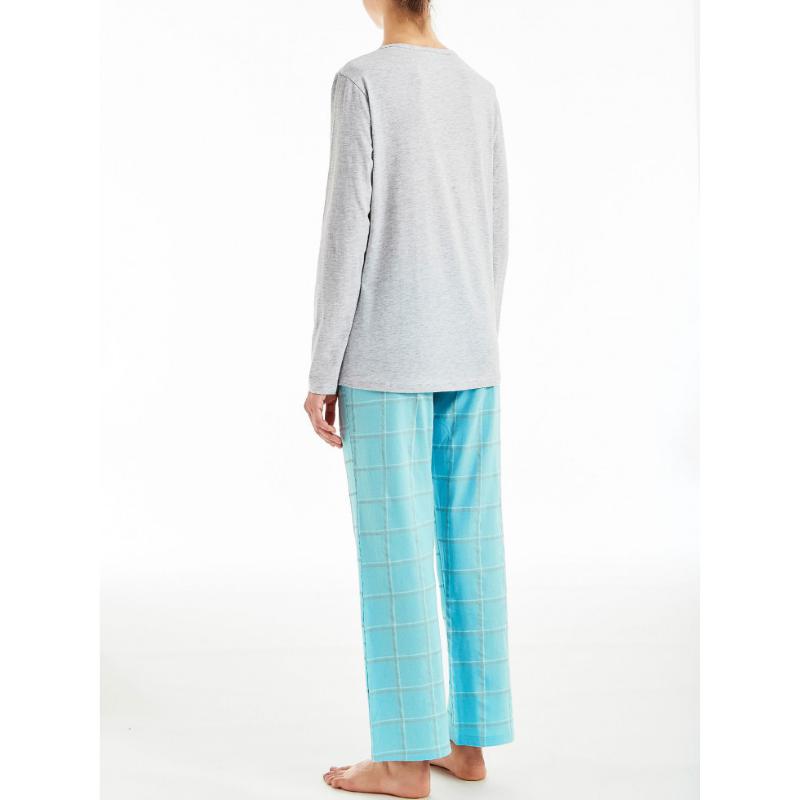 PIGIAMA DONNA RAGNO COTONE D890N1