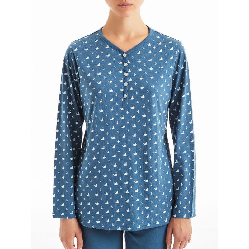 PIGIAMA DONNA RAGNO COTONE D880N1