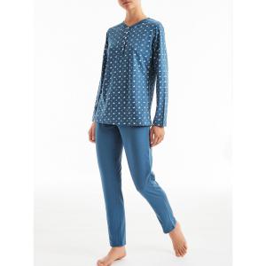 PIGIAMA DONNA RAGNO COTONE D880N1