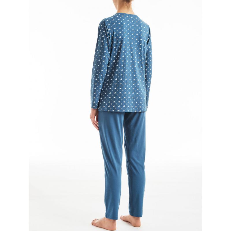PIGIAMA DONNA RAGNO COTONE D880N1