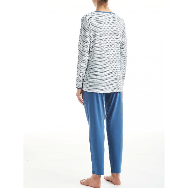 PIGIAMA DONNA RAGNO COTONE D881N2