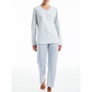 PIGIAMA DONNA RAGNO COTONE D875N1