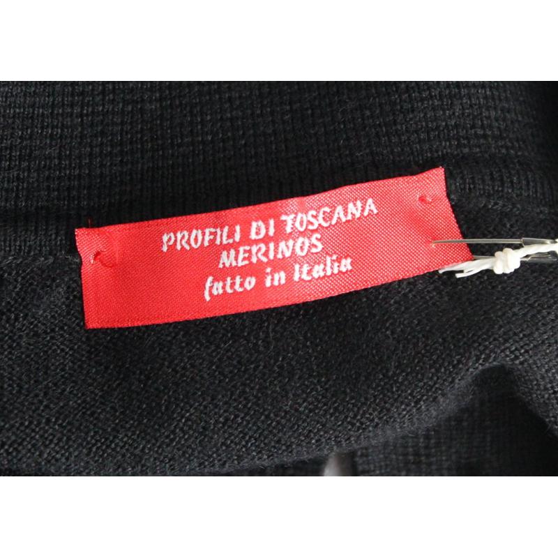 MAGLIA DONNA CICLISTA.MADE IN ITALY.LANA MERINOS 80% M-L-XL-XXL DOLCEVITA NERO