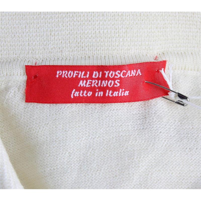 MAGLIA DONNA CICLISTA.MADE IN ITALY.LANA MERINOS 80% M-L-XL-XXL DOLCEVITA PANNA