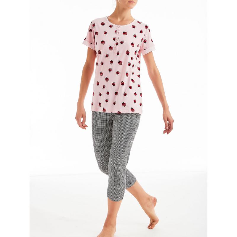 PIGIAMA DONNA RAGNO COTONE D871N8