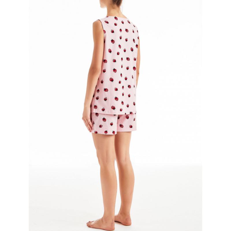 PIGIAMA DONNA RAGNO COTONE D872NA