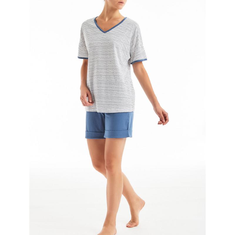 PIGIAMA DONNA RAGNO COTONE D881NE