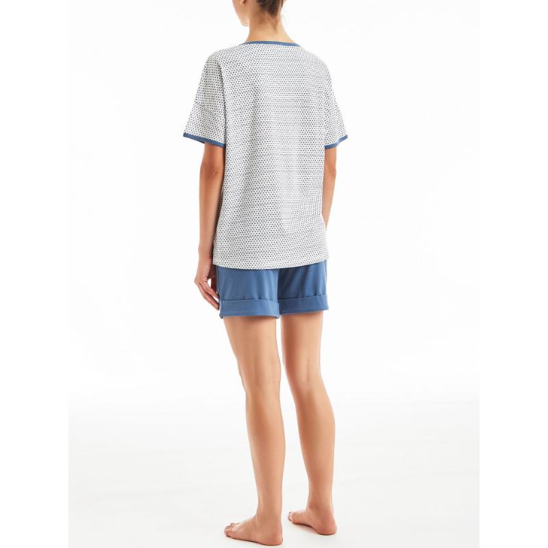 PIGIAMA DONNA RAGNO COTONE D881NE
