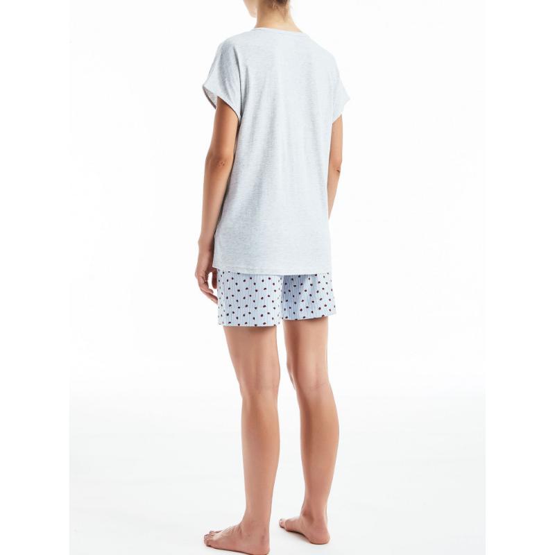 PIGIAMA DONNA RAGNO COTONE D873NC