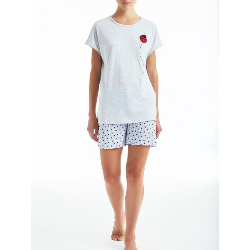 PIGIAMA DONNA RAGNO COTONE D873NC