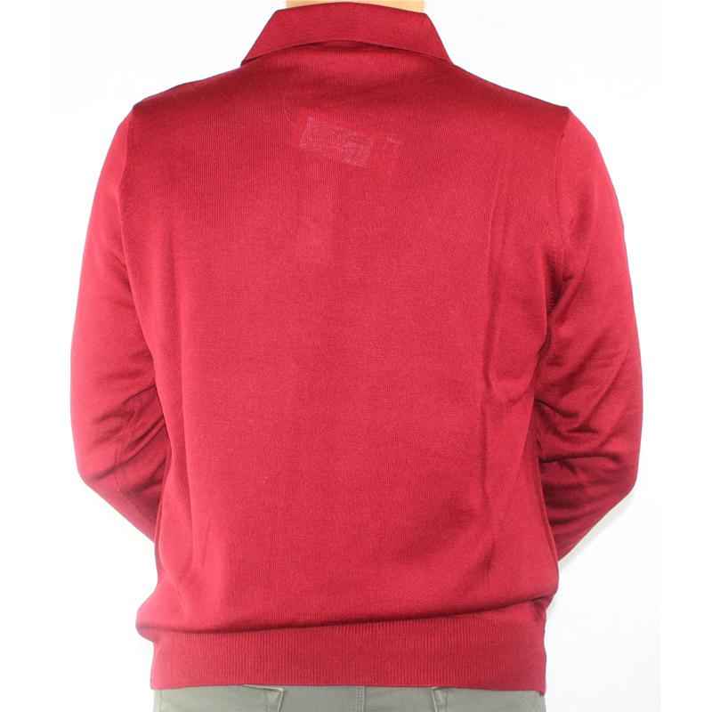 .MAGLIA UOMO POLO 3 BOTTONI.LANA MERINOS 80%.MADE IN ITALY M-3XL BORDÒ