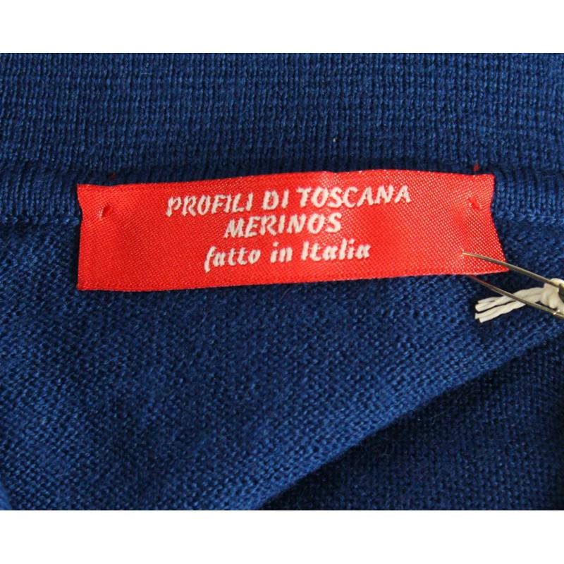 MAGLIA UOMO POLO 3 BOTTONI.LANA MERINOS 80%.MADE IN ITALY M-3XL PAVONE