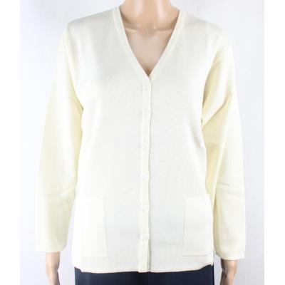 GIACCA DONNA 80%LANA MERINOS MADE IN ITALY TASCHE MAGLIA ELASTICA TG. M-3XXL