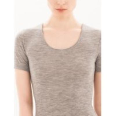 MAGLIA DONNA RAGNO PURA LANA MANICA CORTA WONDERWOOL CALDA E LEGGERISSIMA