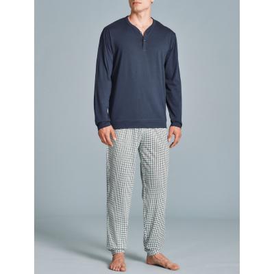 .PIGIAMA UOMO RAGNO COTONE SERAFINO PANTALONE FANTASIA ART.U100N1