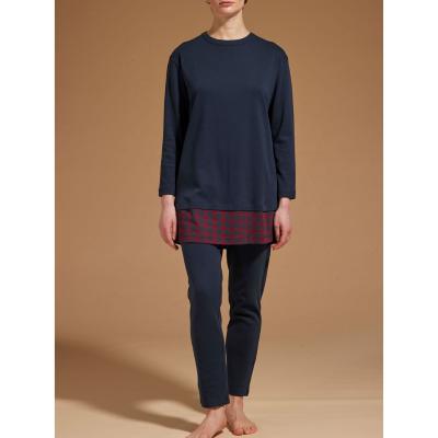 PIGIAMA DONNA RAGNO CALDO COTONE D549NQ