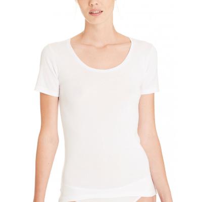 MAGLIA DONNA RAGNO COTONE MANICA CORTA BIOCOTTON ART.711317