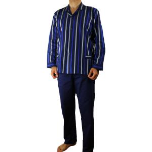 .PIGIAMA UOMO STOFFA COTONE 100%MADE IN ITALY. RIGATO TAGLIE FORTI E CALIBRATE