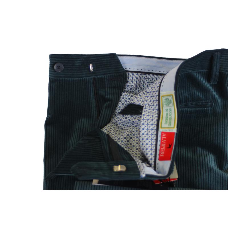 . PANTALONE UOMO VELLUTO VISCONTI DI MODRONE ELASTICIZZATO 13 COLORI ANCHE TAGLIE FORTI FINO ALLA TG.71