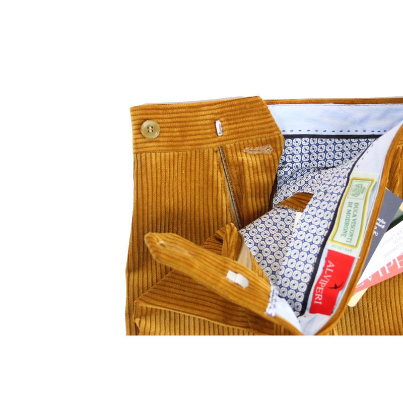 . PANTALONE UOMO VELLUTO VISCONTI DI MODRONE ELASTICIZZATO 13 COLORI ANCHE TAGLIE FORTI FINO ALLA TG.71