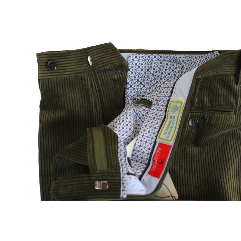 . PANTALONE UOMO VELLUTO VISCONTI DI MODRONE ELASTICIZZATO 13 COLORI ANCHE TAGLIE FORTI FINO ALLA TG.71