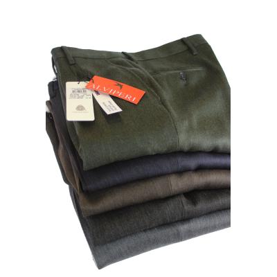 PANTALONE UOMO CLASSICO PURA LANA JASPÈ VESTIBILITÀ COMODA TAGLIE FORTI E CALIBRATE FINO ALLA TG.71