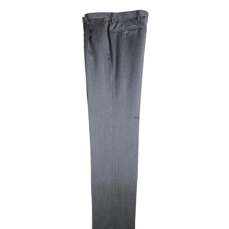 .PANTALONE UOMO CLASSICO PURA LANA JASPÈ VESTIBILITÀ COMODA TAGLIE FORTI E CALIBRATE FINO ALLA TG.71