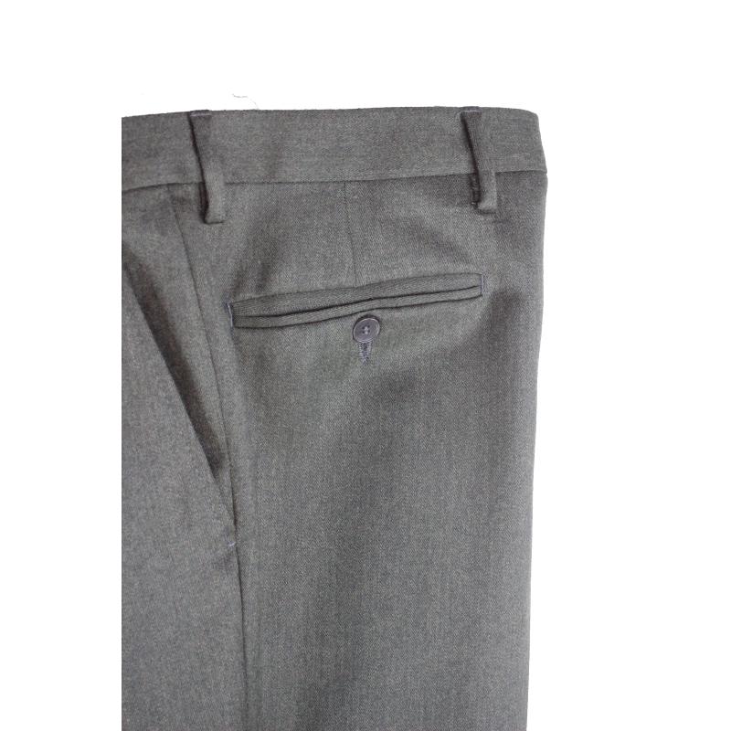 PANTALONE UOMO CLASSICO PURA LANA JASPÈ VESTIBILITÀ COMODA TAGLIE FORTI E CALIBRATE FINO ALLA TG.71
