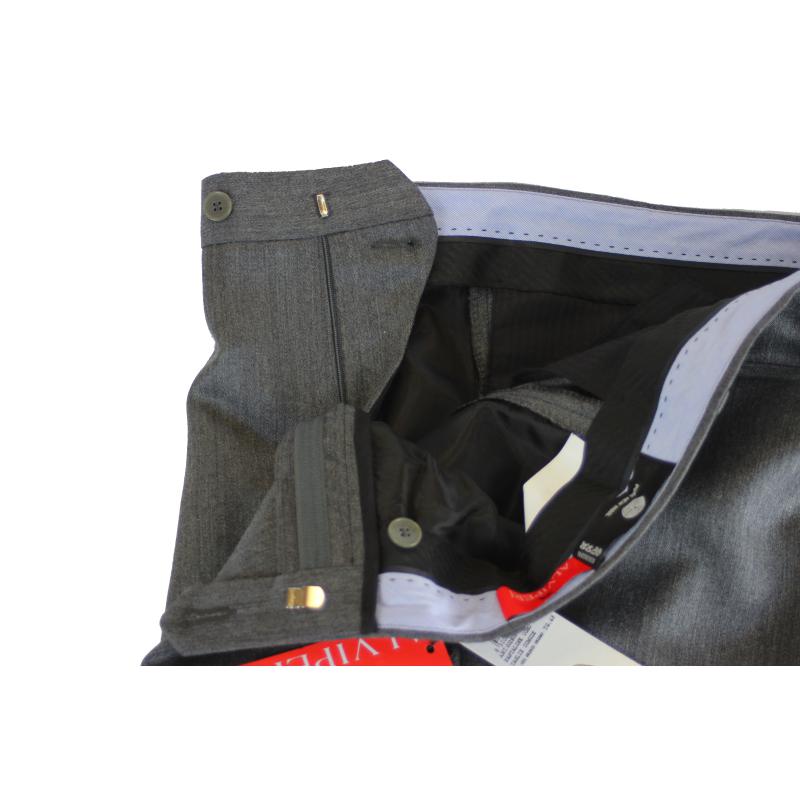 .PANTALONE UOMO CLASSICO PURA LANA JASPÈ VESTIBILITÀ COMODA TAGLIE FORTI E CALIBRATE FINO ALLA TG.71