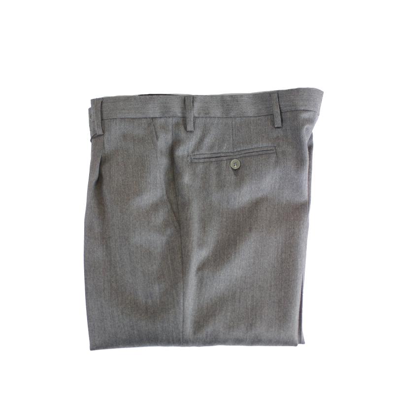 PANTALONE UOMO CLASSICO PURA LANA JASPÈ VESTIBILITÀ COMODA TAGLIE FORTI E CALIBRATE FINO ALLA TG.71