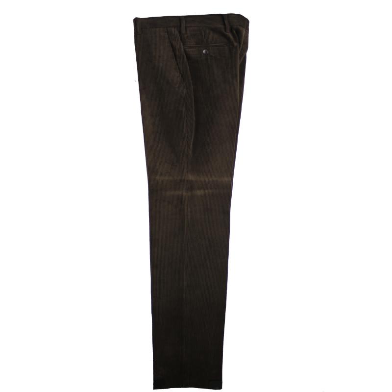 . PANTALONE UOMO VELLUTO VISCONTI DI MODRONE ELASTICIZZATO 13 COLORI ANCHE TAGLIE FORTI FINO ALLA TG.71