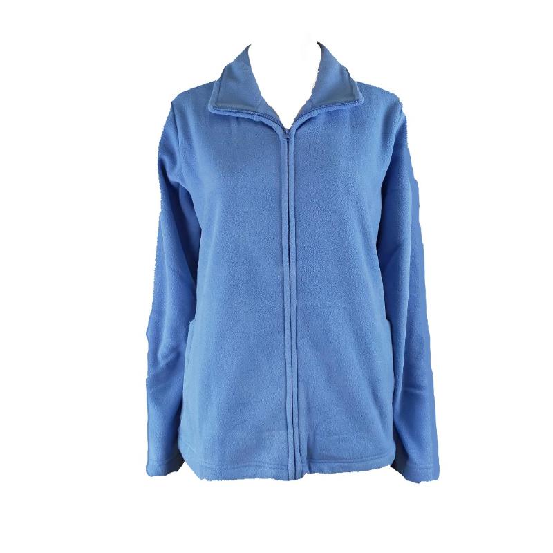 FELPA DONNA CAMPAGNOLO PILE PESANTE APERTA ZIP CON TASCHE 7 COLORI