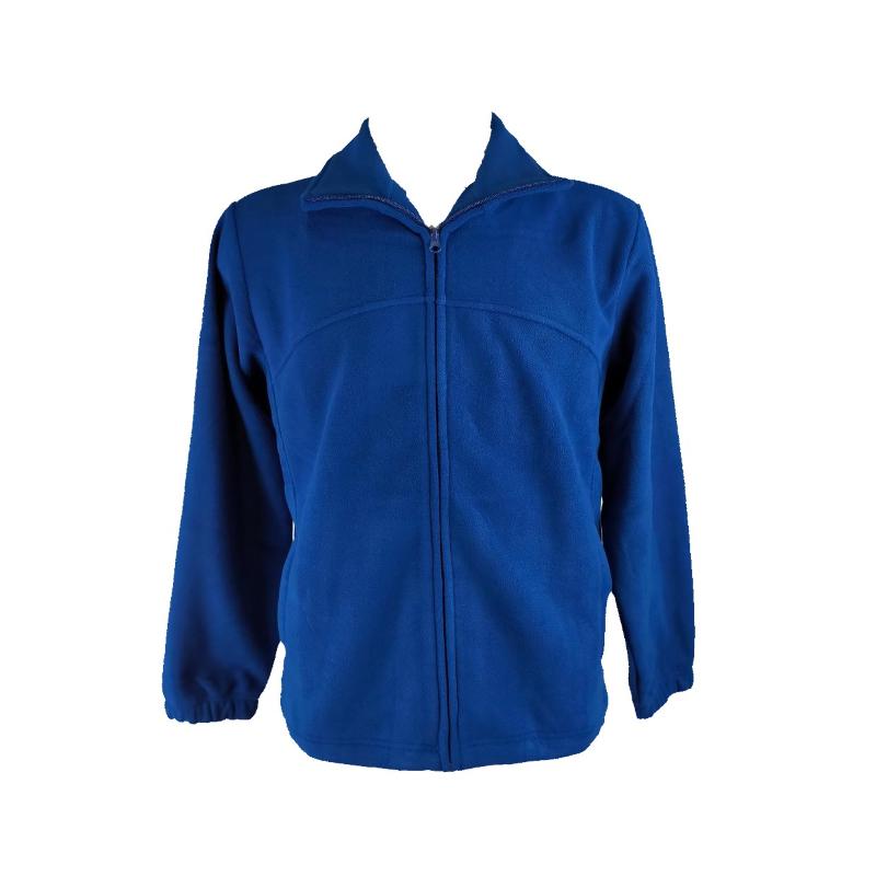 FELPA UOMO CAMPAGNOLO PILE PESANTE APERTA ZIP CON TASCHE FINO A 4XL SEI COLORI