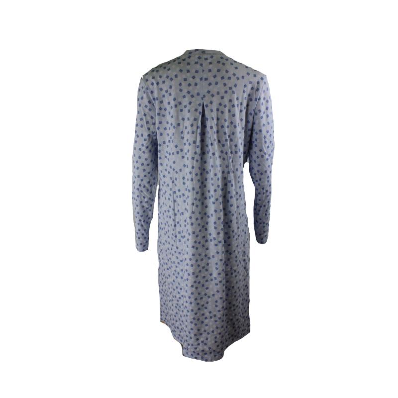 CAMICIA DA NOTTE LINCLALOR CALDO COTONE INTERLOCK APERTA BOTTONI ART.92661