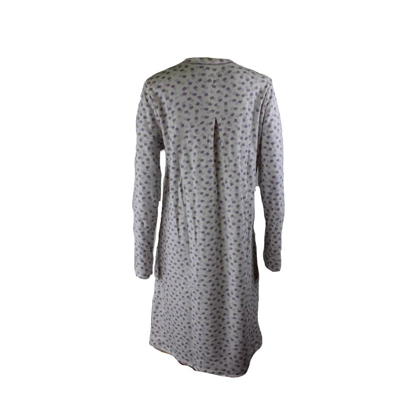 CAMICIA DA NOTTE LINCLALOR CALDO COTONE INTERLOCK APERTA BOTTONI ART.92661