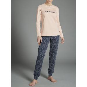 .PIGIAMA DONNA RAGNO CALDO COTONE INTERLOCK ART.DA63N1