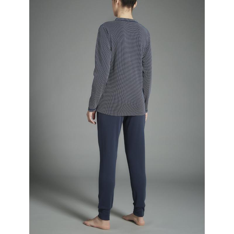 PIGIAMA DONNA RAGNO CALDO COTONE INTERLOCK ART.DA55N1