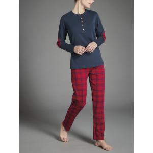 PIGIAMA DONNA RAGNO CALDO COTONE INTERLOCK ART.DA98N0