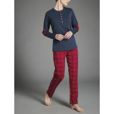 PIGIAMA DONNA RAGNO CALDO COTONE INTERLOCK ART.DA98N0