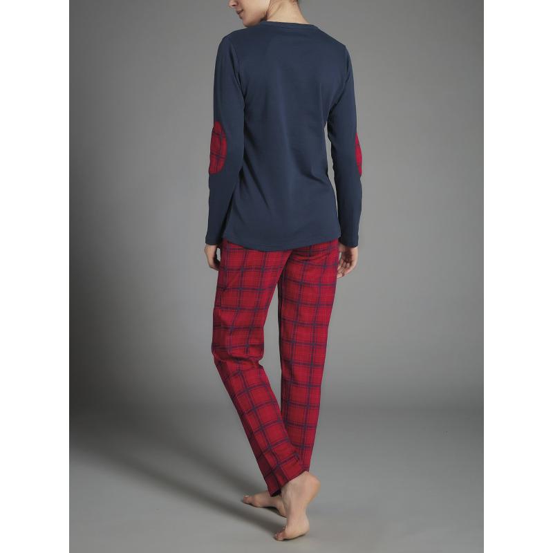 PIGIAMA DONNA RAGNO CALDO COTONE INTERLOCK ART.DA98N0