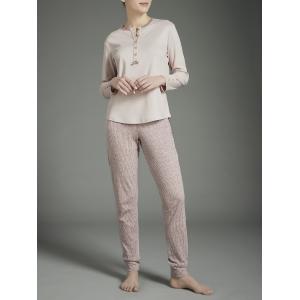 .PIGIAMA DONNA RAGNO CALDO COTONE INTERLOCK SERAFINO ART.DA33N1