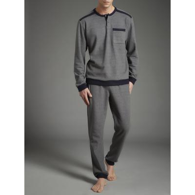 PIGIAMA UOMO RAGNO FELPATO PUNTO MILANO TASCHINO ART.U426N1