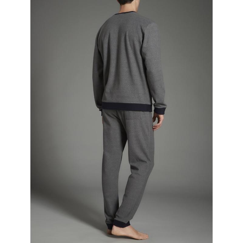 PIGIAMA UOMO RAGNO FELPATO PUNTO MILANO TASCHINO ART.U426N1