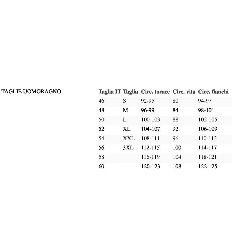 .PIGIAMA UOMO RAGNO CALDO COTONE INTERLOCK ART.U342N2
