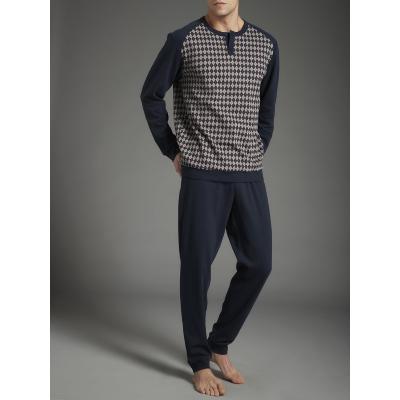 PIGIAMA UOMO RAGNO CALDO COTONE INTERLOCK ART.U343N1