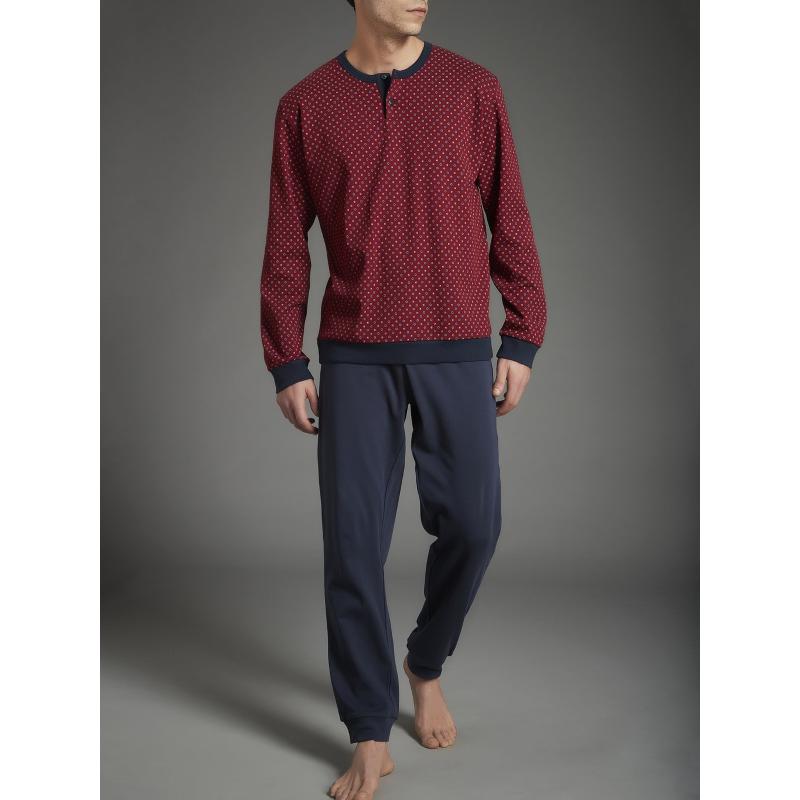 PIGIAMA UOMO RAGNO CALDO COTONE SERAFINO ART.U347N1