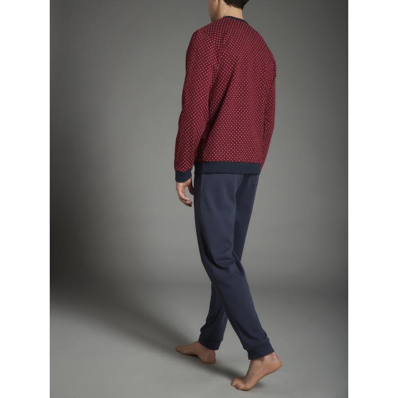 PIGIAMA UOMO RAGNO CALDO COTONE SERAFINO ART.U347N1