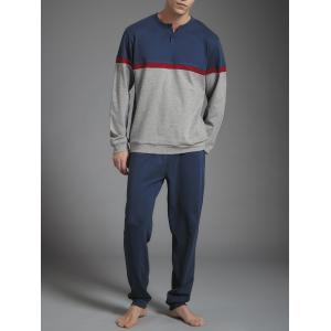 PIGIAMA UOMO RAGNO CALDO COTONE SERAFINO ART.U356N1