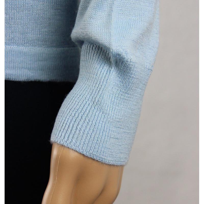 .MAGLIA POLO DONNA 3 BOTTONI.LANA MERINOS 80% MADE IN ITALY S-M-L-XL-XXL